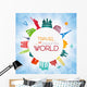 Travel around World Wall Decal