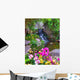 Orchids Tropical Waterfall Wall Decal