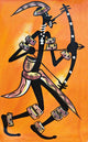 African archer Wall Decal