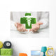 green cross Wall Decal