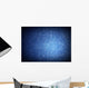 blue binary background Wall Decal