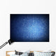 blue binary background Wall Decal