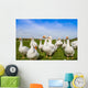 White geese Wall Decal