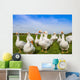 White geese Wall Decal