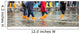 Close Up of legs with boots due to the high water in Venice. Wall Decal