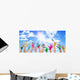 h&auml;nde vor dem himmel Wall Decal