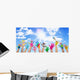 h&auml;nde vor dem himmel Wall Decal