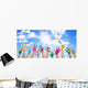 h&auml;nde vor dem himmel Wall Decal