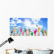 h&auml;nde vor dem himmel Wall Decal
