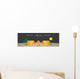 illustration vector of a campsite. (Night) Wall Decal