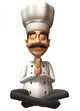Executive Zen Chef Wall Decal