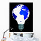 globe light bulb Wall Decal
