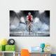 Sport. Cyclist has a traning in the wind tunnel Wall Decal