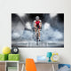 Sport. Cyclist has a traning in the wind tunnel Wall Decal