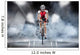 Sport. Cyclist has a traning in the wind tunnel Wall Decal