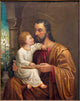 VIenna - St. Joseph paint on side altar of Salesianerkirche Wall Decal