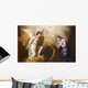 Vienna - Annunciation paint in presbytery of Salesianerkirche Wall Decal