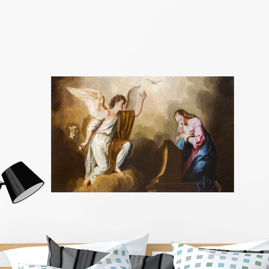 Vienna - Annunciation paint in presbytery of Salesianerkirche Wall Decal