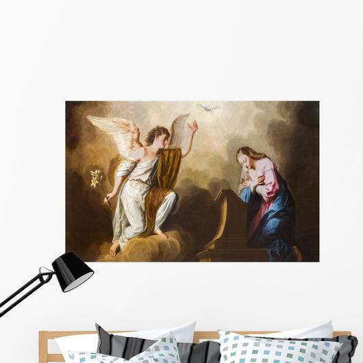 Vienna - Annunciation paint in presbytery of Salesianerkirche Wall Decal