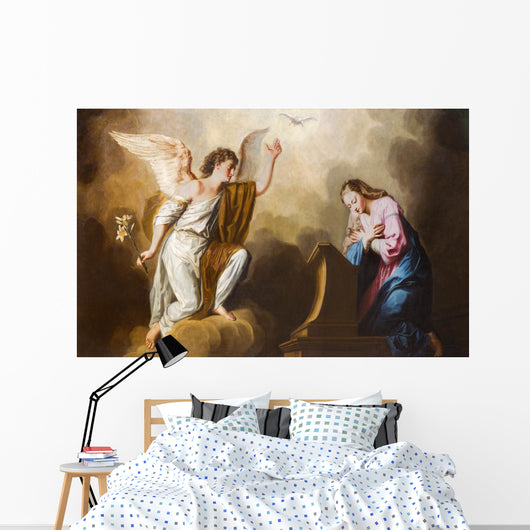 Vienna - Annunciation paint in presbytery of Salesianerkirche Wall Decal