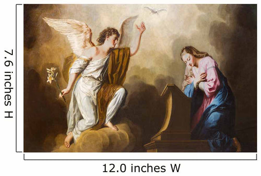 Vienna - Annunciation paint in presbytery of Salesianerkirche Wall Decal