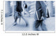 motion blurred business people walking on the street Wall Decal