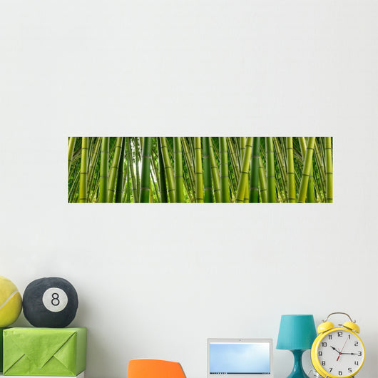 Dense Bamboo Jungle Wall Decal