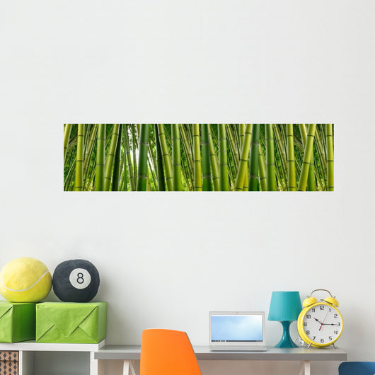 Dense Bamboo Jungle Wall Decal