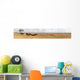 Elephants are drinking Wall Decal