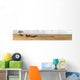 Elephants are drinking Wall Decal