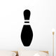 Bowling Pin Pictogram Wall Decal