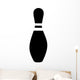 Bowling Pin Pictogram Wall Decal