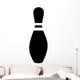 Bowling Pin Pictogram Wall Decal
