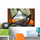View from inside the tent. Wall Decal