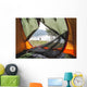 View from inside the tent. Wall Decal