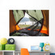 View from inside the tent. Wall Decal