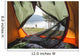 View from inside the tent. Wall Decal