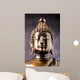 face of buddha statue isolated Wall Decal