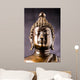 face of buddha statue isolated Wall Decal