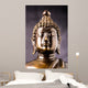 face of buddha statue isolated Wall Decal