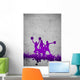 Cheerleader background Wall Decal