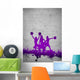 Cheerleader background Wall Decal