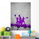Cheerleader background Wall Decal