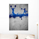 Cheerleader background Wall Decal