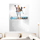 Cheerleader background Wall Decal