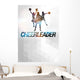 Cheerleader background Wall Decal