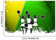 Cheerleader background Wall Decal