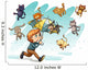 Raining Cats and Dogs Wall Decal