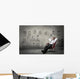 Relaxed businessman Wall Decal