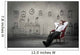 Relaxed businessman Wall Decal